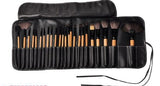 24-Piece Professional Makeup Brush Set – Complete Cosmetic Tools in Stylish Gift Bag