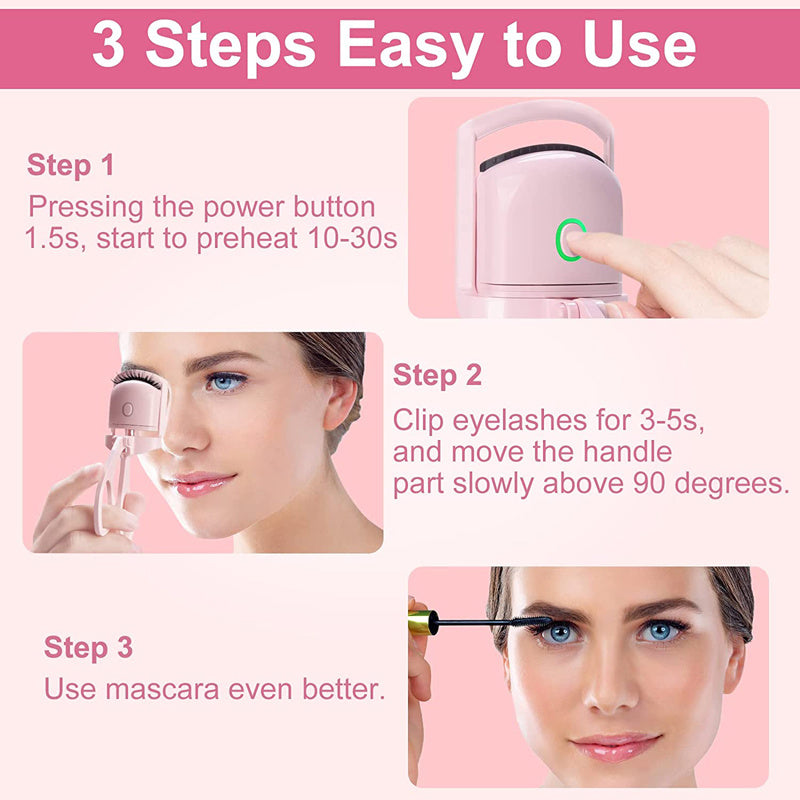 Vitalzen Portable Electric Heated Eyelash Curler