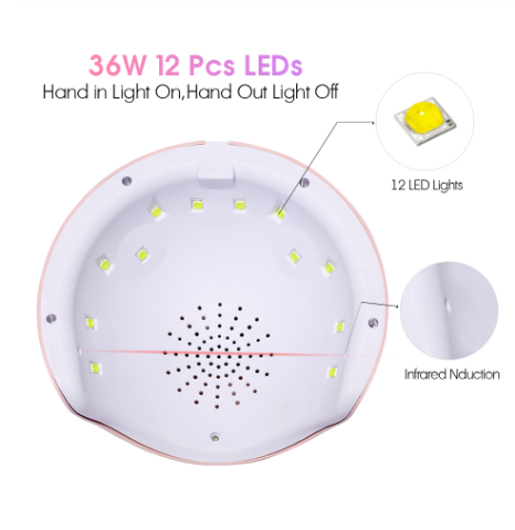 Star Nail Polish Drying Lamp - Beauty Finish