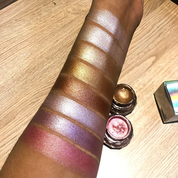 Pudaier Rainbow Highlighter Jelly Gel – Liquid Glow & Festival Body Glitter