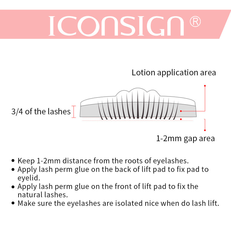 ICONSIGN Lash Lift Kit – Eyelash Perming & Curling Enhancer for Perfect, Long-Lasting Lashes – Salon & Home Use