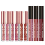 12-Piece Matte Lipstick & Lip Liner Set – Long-Lasting, Moisturizing & Kiss-Proof