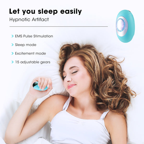 VitalZen EMS Sleep & Anxiety Therapy – Handheld Microcurrent Relaxation Device