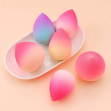 Peach Makeup Sponge Egg – Super Soft Air Cushion Beauty Sponge for Wet & Dry Use