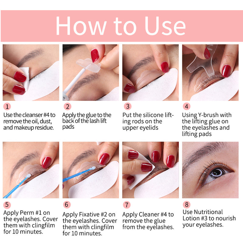 ICONSIGN Lash Lift Kit – Eyelash Perming & Curling Enhancer for Perfect, Long-Lasting Lashes – Salon & Home Use