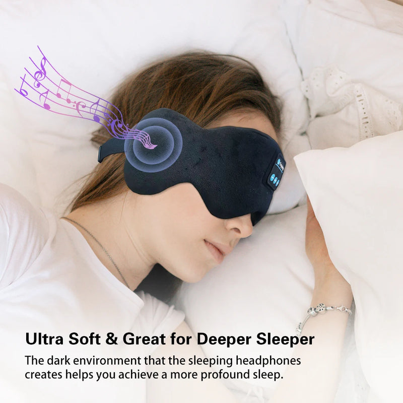 Sleeping Mask With Bluetooth 5.3 Headphone Wireless Eye Mask