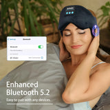 Sleeping Mask With Bluetooth 5.3 Headphone Wireless Eye Mask