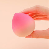 Peach Makeup Sponge Egg – Super Soft Air Cushion Beauty Sponge for Wet & Dry Use