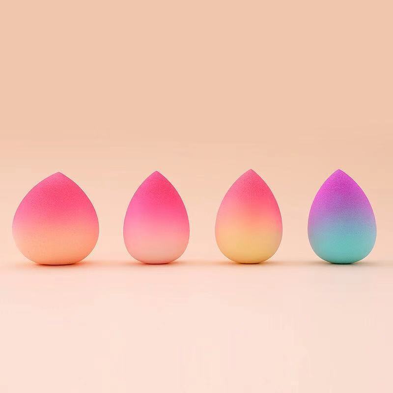 Peach Makeup Sponge Egg – Super Soft Air Cushion Beauty Sponge for Wet & Dry Use